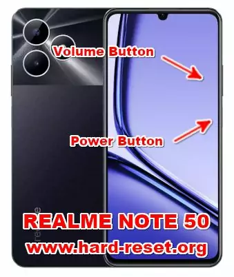 hard reset REALME NOTE 50