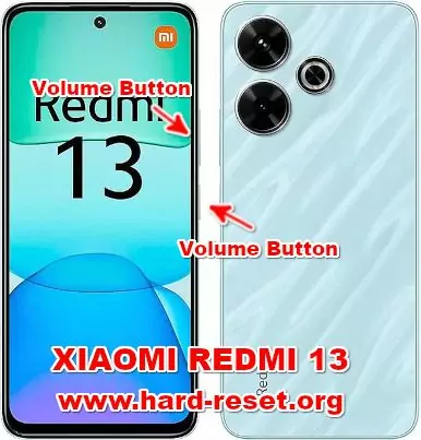 hard reset XIAOMI REDMI 13