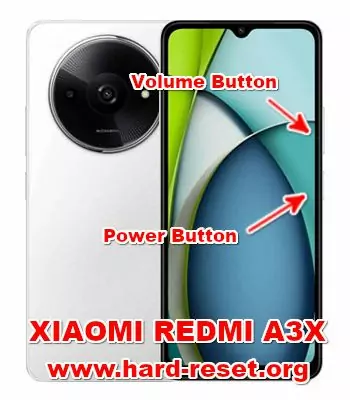 hard reset XIAOMI REDMI A3X