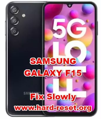 how to make faster SAMSUNG GALAXY F15