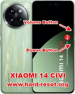 hard reset XIAOMI 14 CIVI