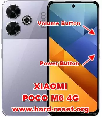 hard reset XIAOMI POCO M6 4G