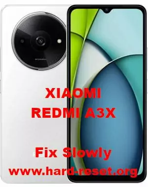 how to fix slowly XIAOMI REDMI A3X