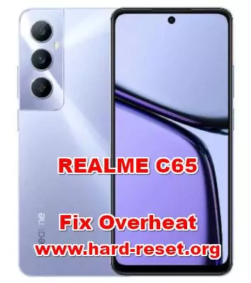 how to fix overheat REALME C65