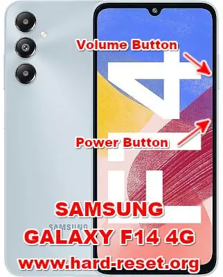 hard reset SAMSUNG GALAXY F14 4G