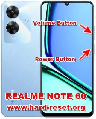 hard reset REALME NOTE 60
