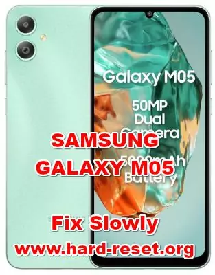 how to make faster SAMSUNG GALAXY M05