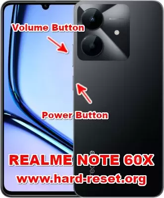 hard reset REALME NOTE 60X